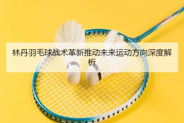 林丹羽毛球战术革新推动未来运动方向深度解析